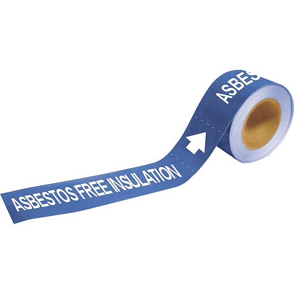 Pipe Marker, Asbestos Free Insulation, 73862