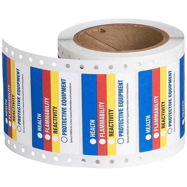 HMIG Label, 3 In. W, 1-7/8 In. H, PK500