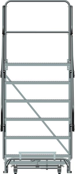 Roll Work Platform, Steel, Single, 60 In.H