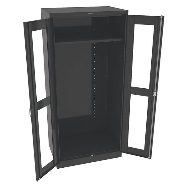 22 ga. Steel Storage Cabinet, 36 in W, 78 in H, Stationary
