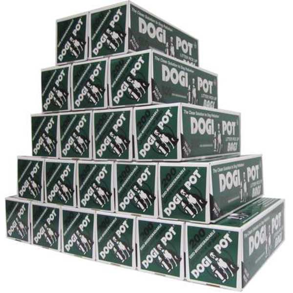 Pet Waste Bags, 8 oz., 0.70 mil, PK20
