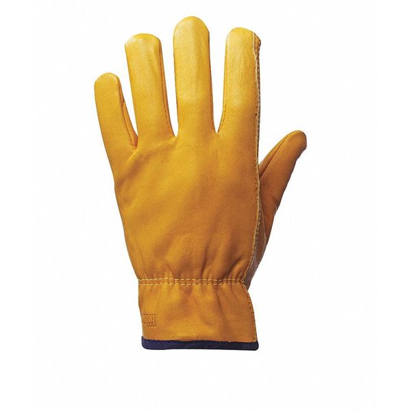 Glove, Driver, Womens, Cowhide, L, PR