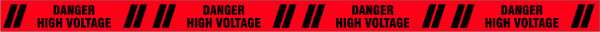 Safety Warning Tape, Roll, 3In W, 60 ft. L