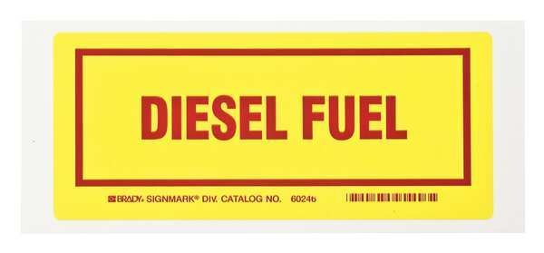 Container Label, 3 In. H, 7 In. W, PK25