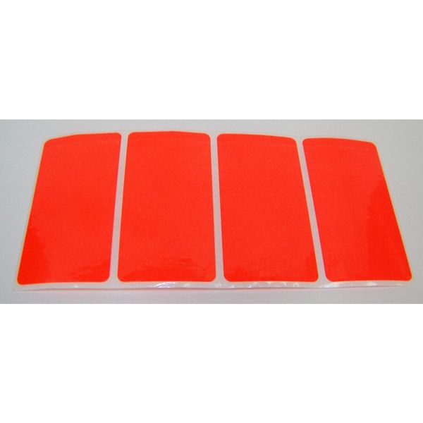 Self-Laminating Label, 1-1/2x3 In., PK500, 6995R