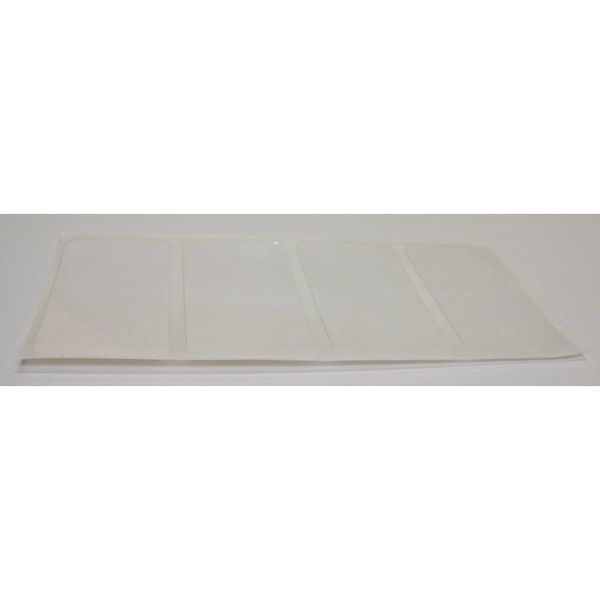 Self-Laminating Label, 1x2 In., PK500, 6994W