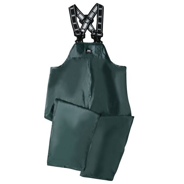 Rain Bib Overall, Green, XL, Size: Xl