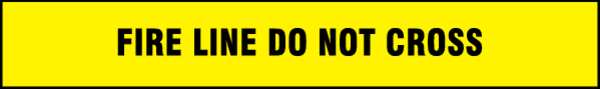 Barricade Tape, Yellow/Black, 1000ft x 3In