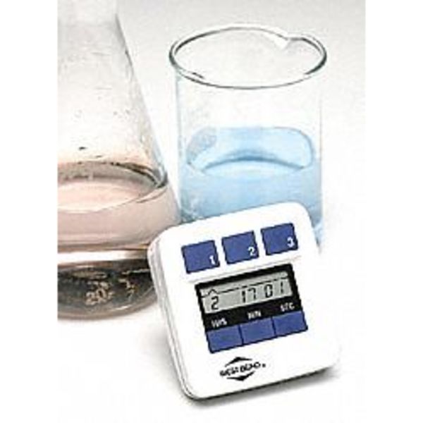 Lab Timer, Display 1/4 In, LCD