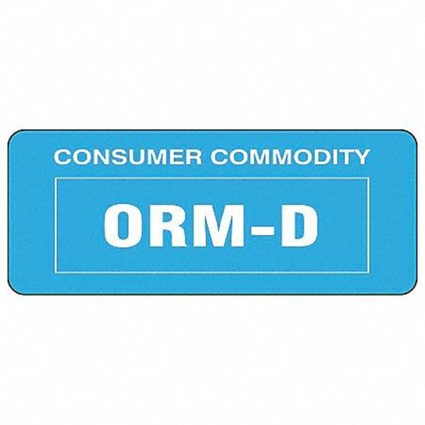 Label, ORM-D-Air, PK100