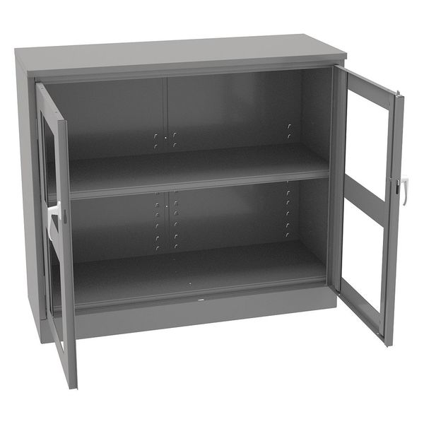 20/22 ga. Steel Storage Cabinet, 48 in W, 42 in H, Stationary