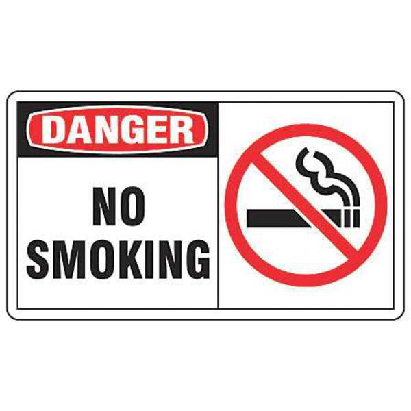 Safety Label, 3 1/2 in Height, 5 in English, LSMK004VSP