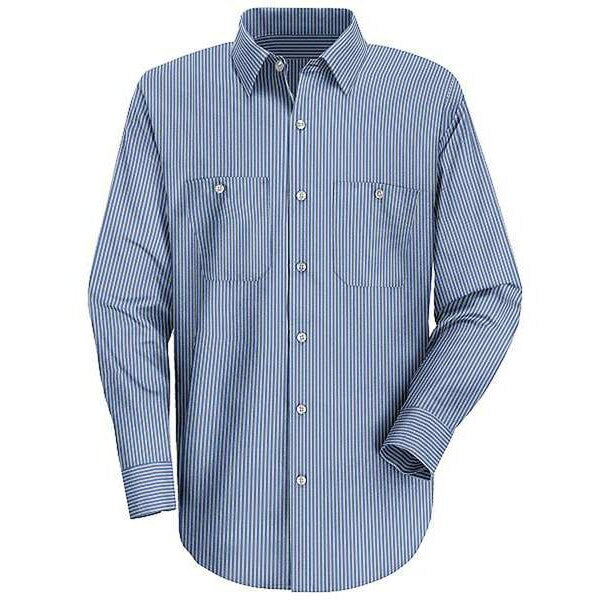 Long Sleeved Shirt, Blue, 65 per PET/35 per Ctn, 3XL