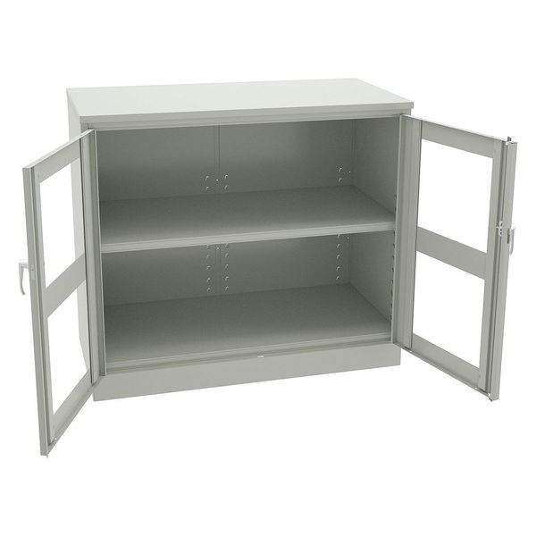 20/22 ga. Steel Storage Cabinet, 48 in W, 42 in H, Stationary