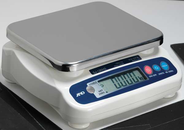 Digital Compact Bench Scale 26 lb./12kg Capacity