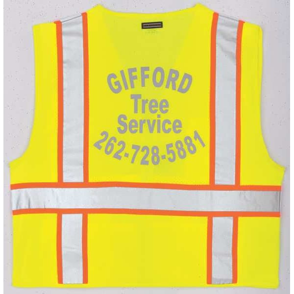 XL Class 2 High Visibility Vest, Lime