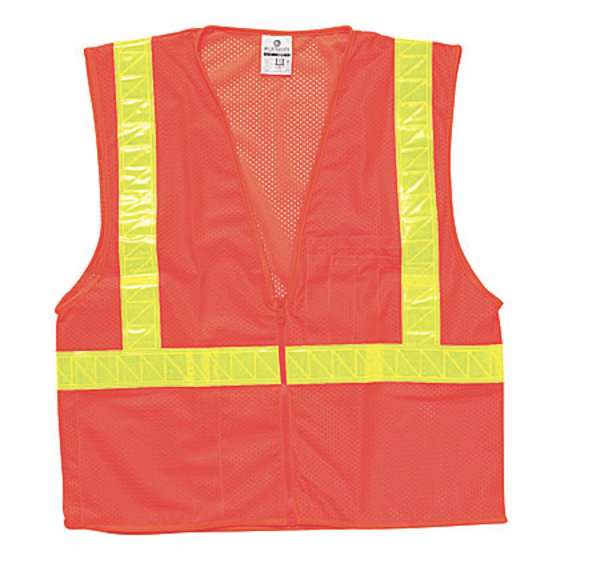 Medium Class 2 High Visibility Vest, Orange