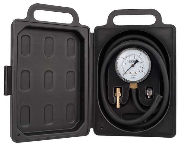 Gas Pressure Test Kit, 0-15 In. H20