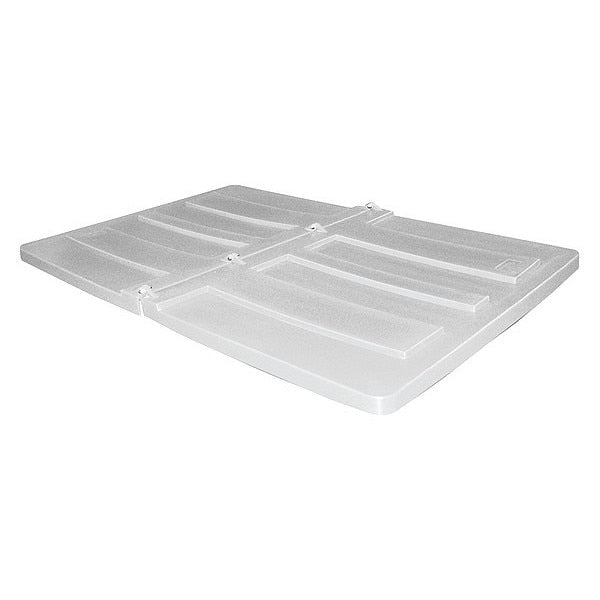 Tilt Truck Lid, White, Fits 59-2/5 cu. ft.