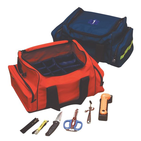 Trauma Bag, Nylon, Navy, 20