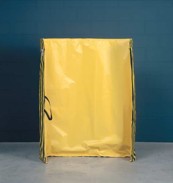 Portable Roll Up Welding Screen, 9 ft. W