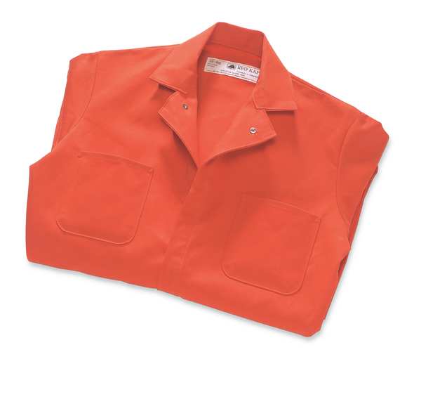 Coverall, Chest 46In., Orange