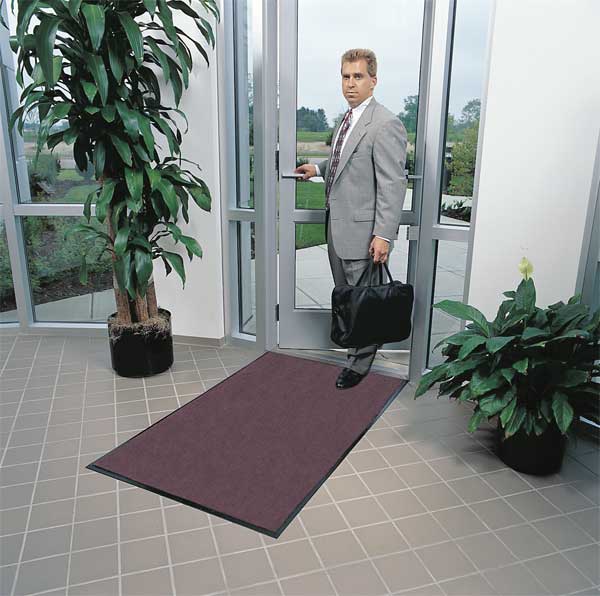 Entrance Mat, Dark Brown, 4 ft. W x 6 ft. L