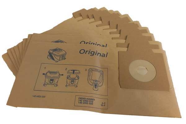 Bag, HEPA, Paper, PK10