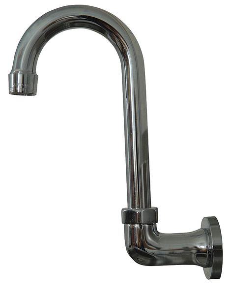 Manual, Single Hole Mount, 1 Hole Gooseneck Kitchen Faucet