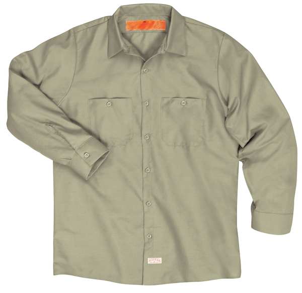 Long Sleeved Shirt, Khaki, 65 per PET/35 per Ctn, L