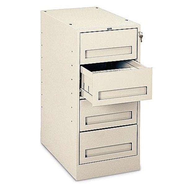 Drawer Pedestal, 15 W x 24 D x 32 H, Sand