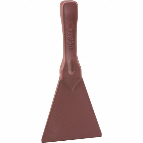 Hand Scraper, 4.4Wx9.7L, MD Red
