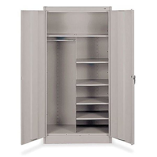 24 ga. Steel Storage Cabinet, 36 in W, 72 in H