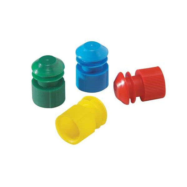 TestTube Stopper, 15-17mm, Blue, Pk1000