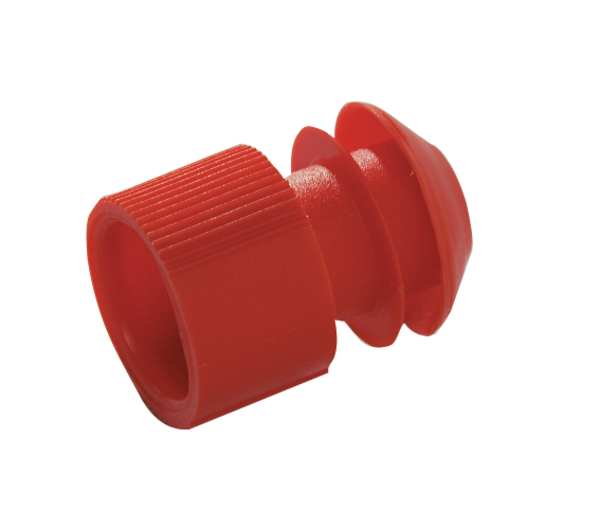 TestTube Stopper, 15-17mm, Yellow, Pk1000