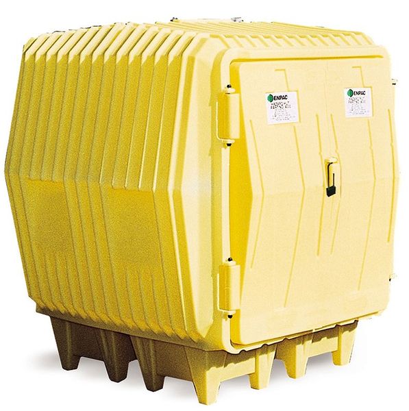 Coverd Drum Spll Cntnmnt Hut, 64 in. L