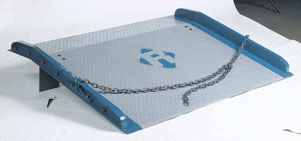 Dockboard, Steel, 10,000 lb, 30 x 60 In