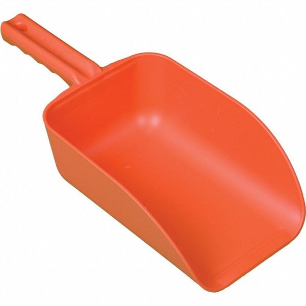 Large Hand Scoop, 6-1/2 In. W, Orange