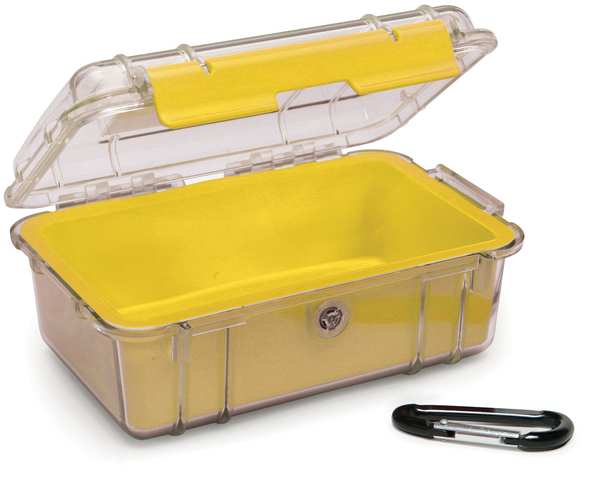 Micro Case, Yellow, 7.50 x 5.06 x 3.12 In