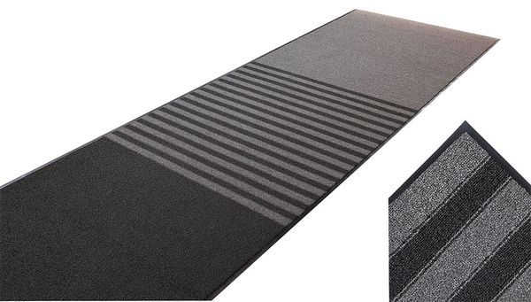 Entrance Runner, Black, 6 ft. W x 12 ft. L