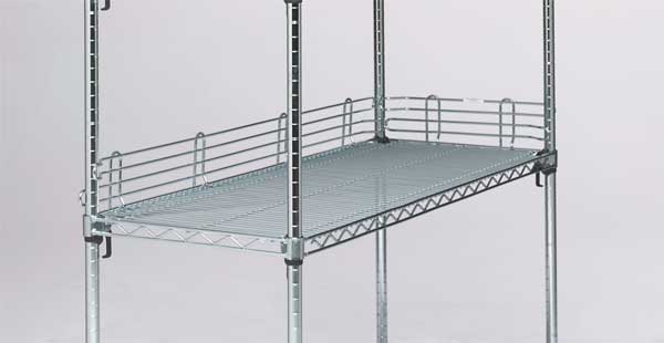 Stackable Shelf Ledge, D x 48