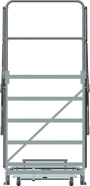 Roll Work Platform, Steel, Single, 50 In.H