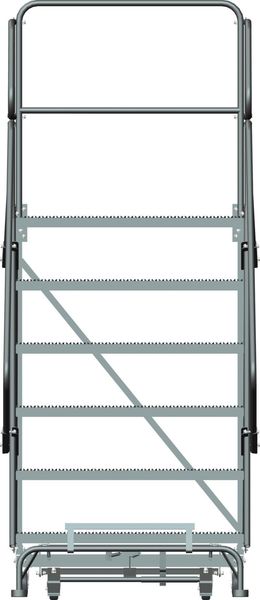 Roll Work Platform, Steel, Single, 60 In.H