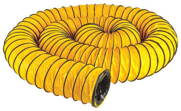 Vent Duct, 12 In Dia. x 33 ft, Ylw