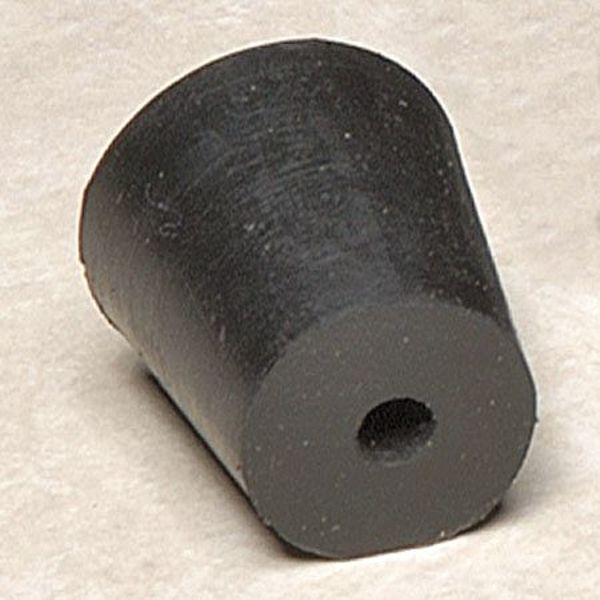 Stopper, 25mm, Black, PK33