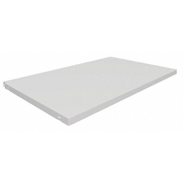 Shelf, 48 In x 18 In x 1-5/16 In, Gray