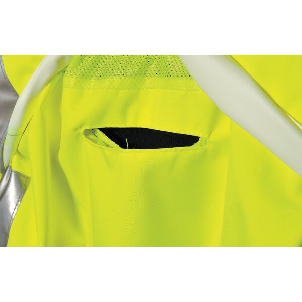 Icon Rain Jacket, Class 3, Type P, Ylw/Green, M