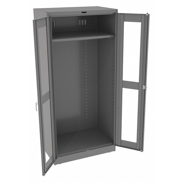 22 ga. ga. Steel Storage Cabinet, 36 in W, 78 in H, Stationary