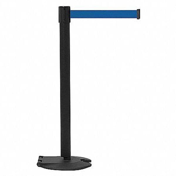 Barrier Post with Belt, 7-1/2 ft. L
