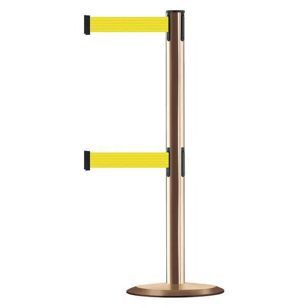 Barrier Post with Belt, 7-1/2 ft. L